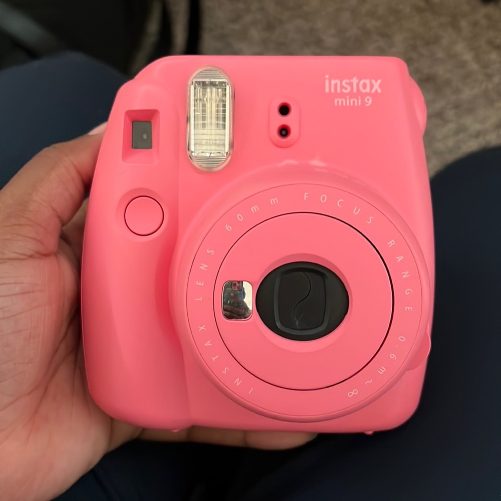 Pink Instax Mini 9 Polaroid DECOR (Needs to be renewed!)